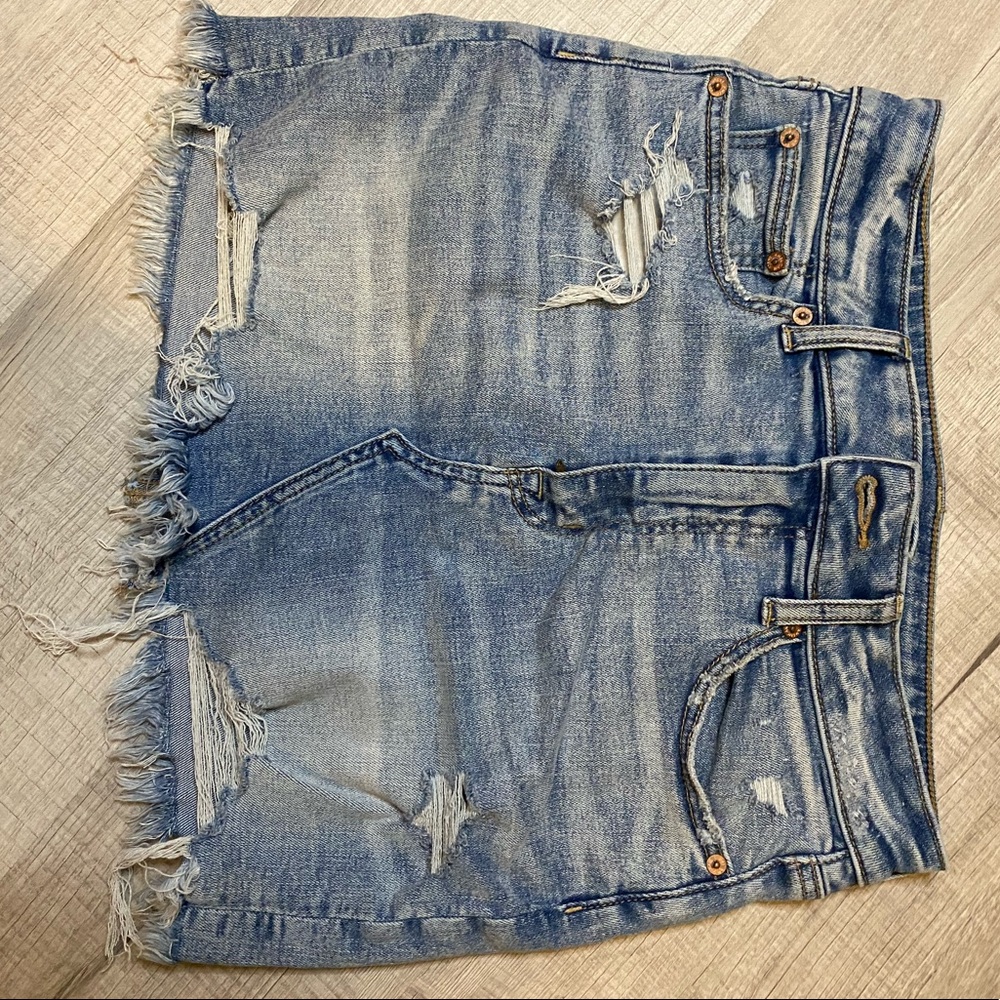 American eagle denim skirt